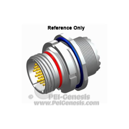 Amphenol M801 7C 7-16 PIN RECP THRD 2M80101007NF137PA